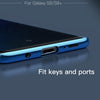 Image of Luxury Transparent Plating Hard Plastic Case For Samsung Galaxy S9 S9 Plus