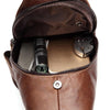 Image of Men Genuine Leather Business Casual Shoulder Crossbody Bag