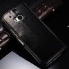Image of Luxury Leather Wallet Case For HTC One M8