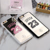 Image of NBA Jordan Hard Plastic Mirror Phone Cases