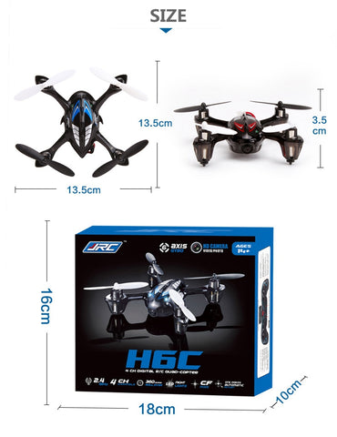 Jjrc H6c Mini Drones With Camera Hd Micro Quadcopters With Camera Flying Helicopter Camera Professional Drones Rc Dron Copter