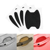 Image of 4Pcs/Set Car Door Sticker Scratches Resistant Cover Body Decoration Auto Handle Protection Film Exterior Accessories Car-styling