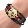 Image of Leather Zodiac Bracelet