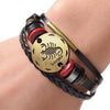 Image of Leather Zodiac Bracelet