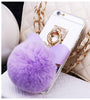 Image of Handmade Luxury Rhinestone Bowknot Fur Ball Mirror