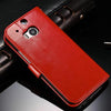 Image of Luxury Leather Wallet Case For HTC One M8