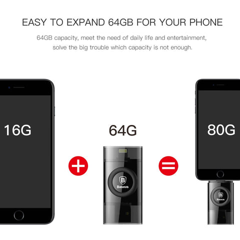 Lightning 64GB USB  for iPhone