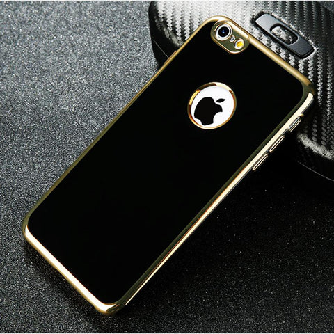 Full Body Luxury Electroplated TPU Phone Case For iPhone