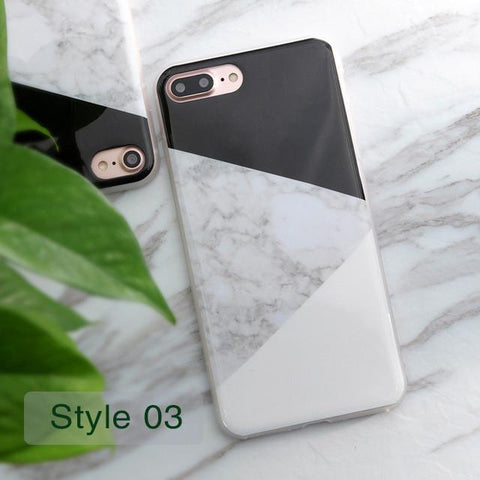 Granite Scrub Marble Stone Painted Case For iphone