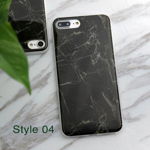 Granite Scrub Marble Stone Painted Case For iphone