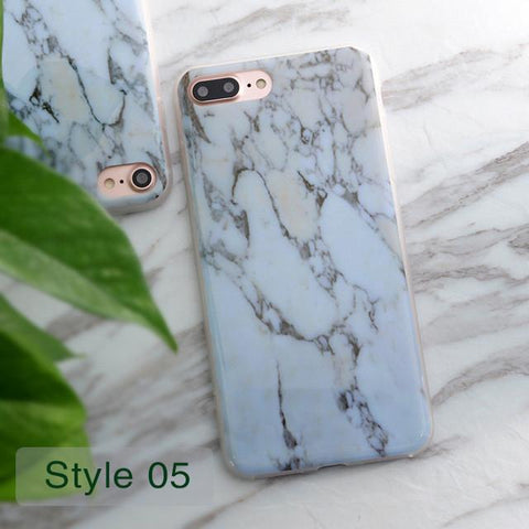 Granite Scrub Marble Stone Painted Case For iphone