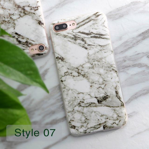 Granite Scrub Marble Stone Painted Case For iphone