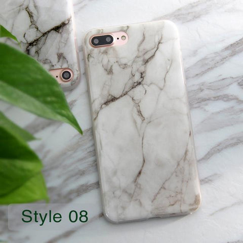 Granite Scrub Marble Stone Painted Case For iphone