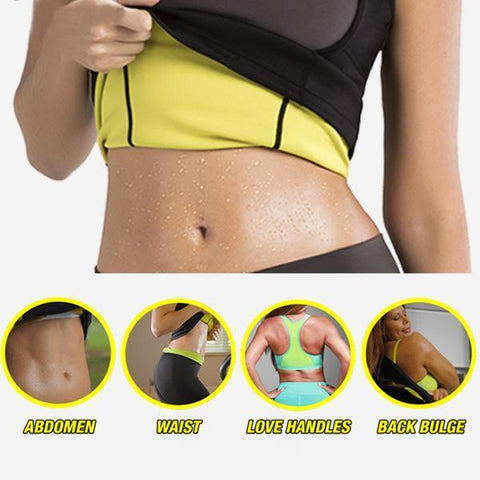 NEOPRENE SAUNA SLIMMING WAIST TRAINER VEST