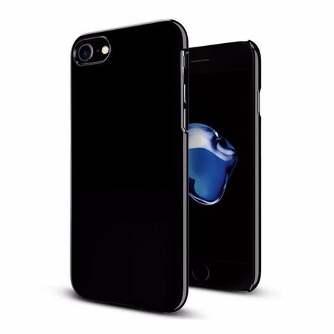 Jet Black PC Shockproof Case Cover For iPhone 7/7 Plus