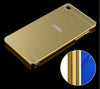 Image of Mirror Back Cover Case Metal Frame Phone Cases for Sony Xperia