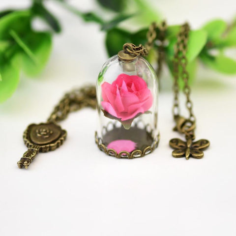 Fashion Hot Little Prince Rose Necklace