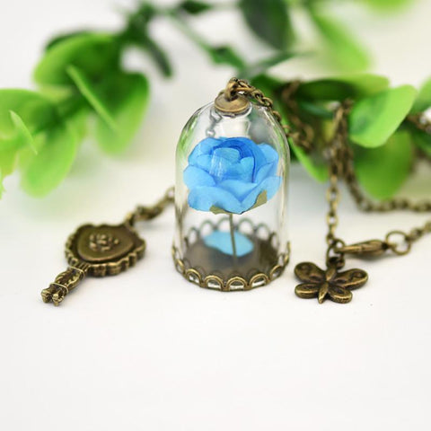 Fashion Hot Little Prince Rose Necklace