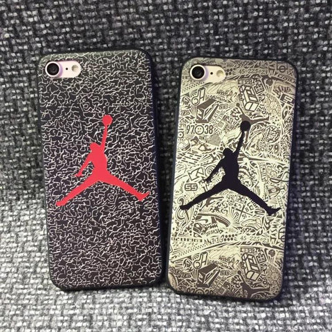 Michael Jordan Jersey 23 Silicone Phone Cases for iPhone