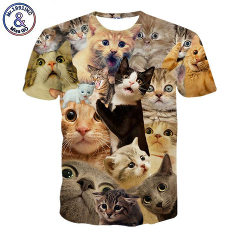 Surprised Cats T-shirt