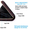 Image of Men Charging Wallet Anti-lost Smart Wallet Multi-function Long Purse