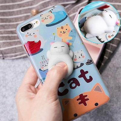 3D Squishy Cute Phone Case For iPhone