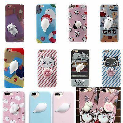 3D Squishy Cute Phone Case For iPhone