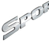 Image of 3D ABS Chrome Logo Car Sticker SPORT Emblem Badge Door Decal Auto Accessories for Toyota Highlander BMW HONDA VW KIA Car Styling