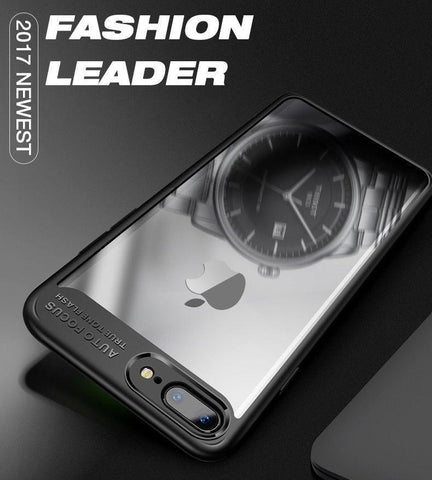 Luxury Ultra Slim Clear Shockproof Bumper Case For Iphone