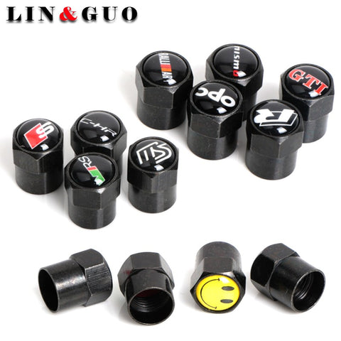 4pcs car-styling case for BMW opel opc skoda vrs lada nismo ms rline sline car Accessories Motorcycle Automobiles car styling