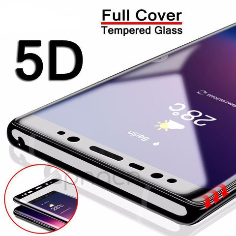 5D Curved Full Cover Tempered Glass For Samsung Galaxy S9 S9+