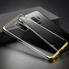 Image of Luxury Transparent  Plating Hard Plastic Case For Samsung Galaxy S9 S9 Plus