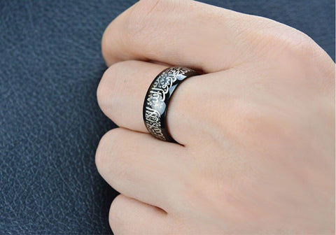 Islam Arabic God Messager Ring