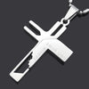 Image of Love you Jesus Cross Pendants Necklace