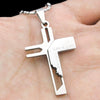 Image of Love you Jesus Cross Pendants Necklace