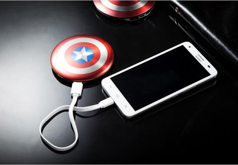 Avengers Captain Power Bank