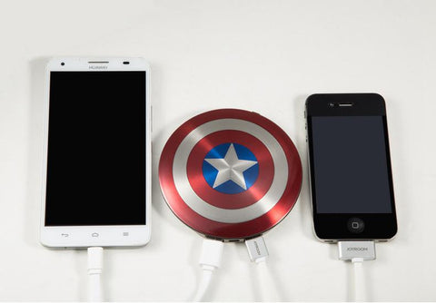 Avengers Captain Power Bank