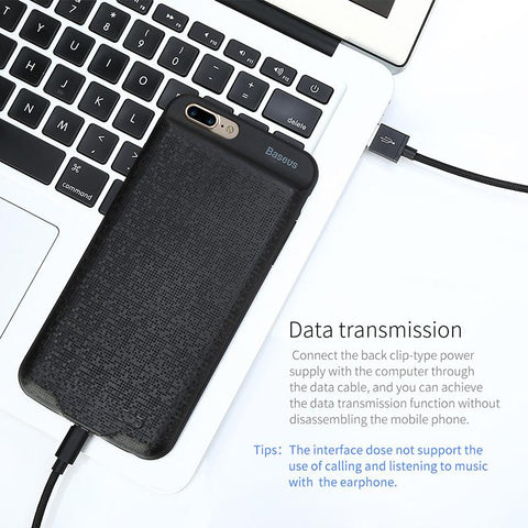 2500/3650mAh Power Bank Ultra Slim Case  For iPhone