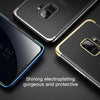 Image of Luxury Transparent  Plating Hard Plastic Case For Samsung Galaxy S9 S9 Plus