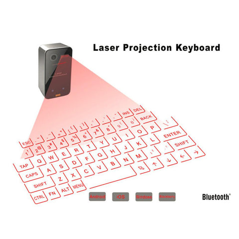 Bluetooth Wireless Mini Portable Laser Virtual Projection