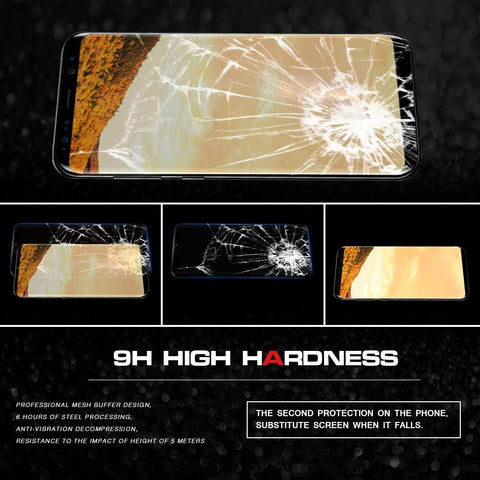 5D Full Cover Protective Anti Broken Tempered Glass For iPhone X