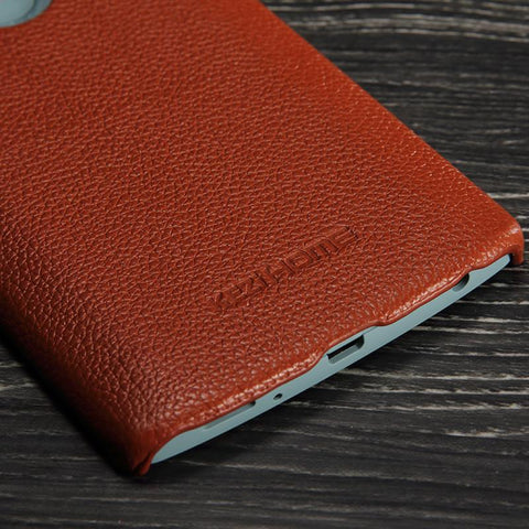 Genuine Leather Hard Back Cover For LG V10