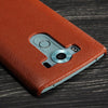 Image of Genuine Leather Hard Back Cover For LG V10