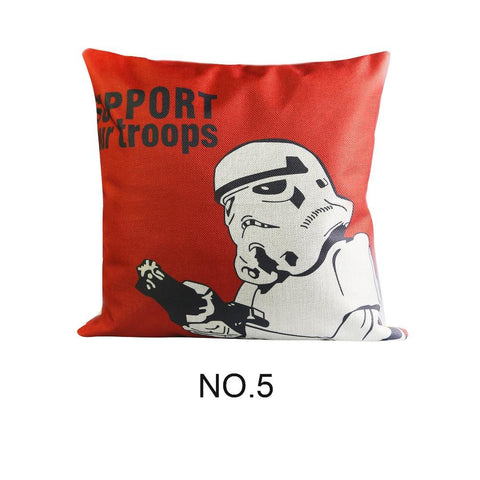 Handsome Seat Cushion Pillow Cover Star Wars