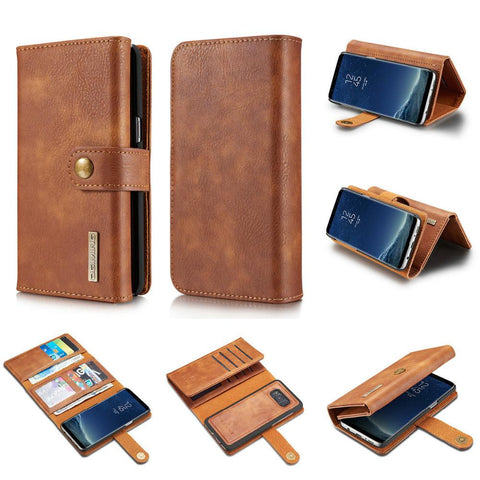 Wallet Leather Case For Galaxy S8 S8+