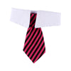 Image of Pet Striped Bow Tie Collar