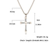 Image of The Fast And The Furious Dominic Toretto Sliver Cross Necklaces