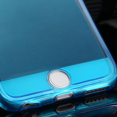 Fashion Soft Transparent TPU Gel case for iPhone