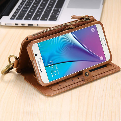 Retro Leather Phone Case For Samsung Galaxy