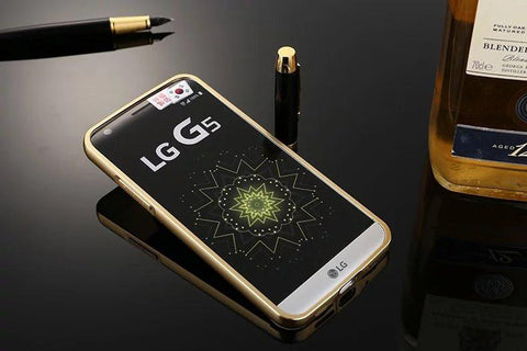 Luxury Gold Plating Armor for LG G5